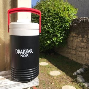 Vtg Drakkar Noir Mens Cologne Black Drink Mug